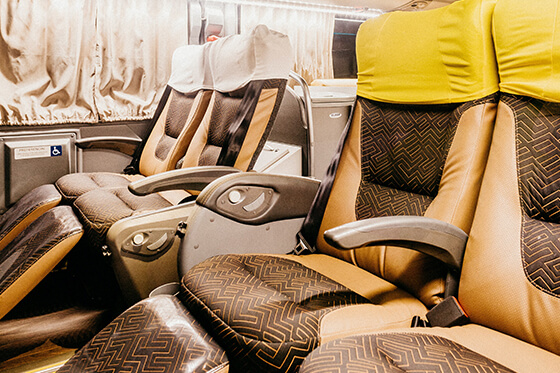 comfortable charter bus rental in NYC