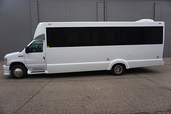 30 passenger bus exterior