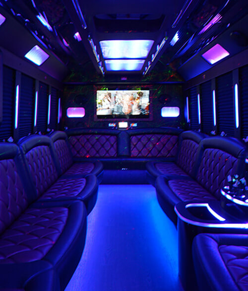 luxury bus for large groups