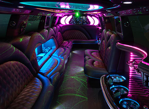 one of our luxurious limousines